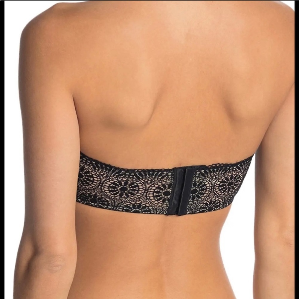 32D NWT Free People Starla Underwire Bra - Black - Picture 3 of 8